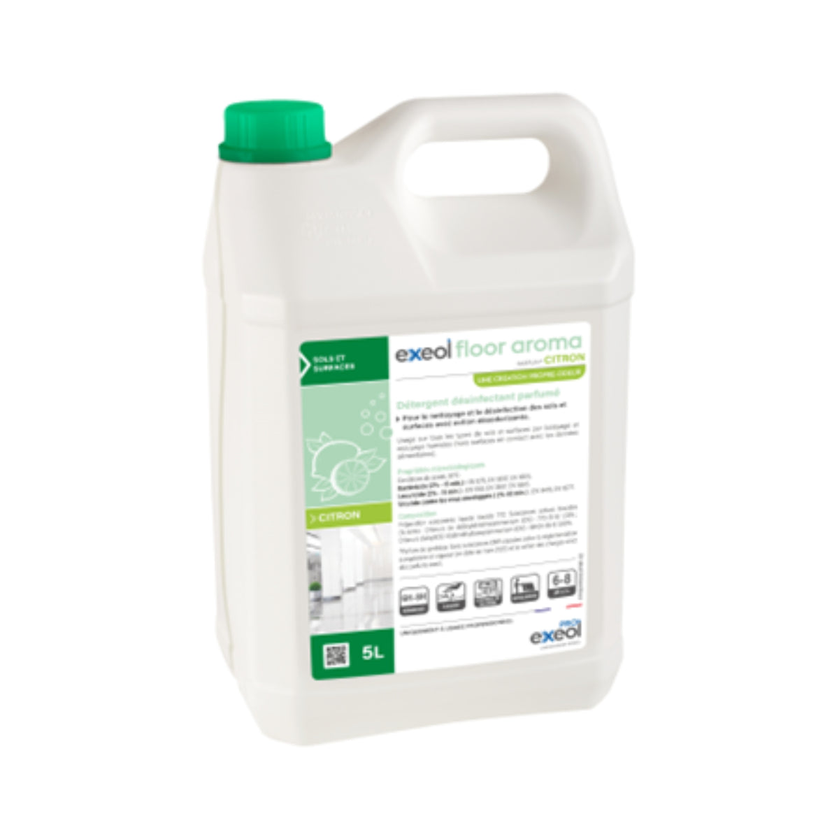EXEOL FLOOR AROMA CITRON 5L