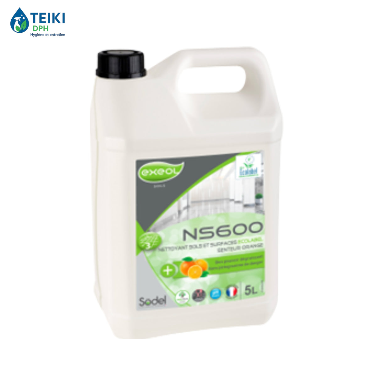 NS 600 ECOLABEL ORANGE 5L