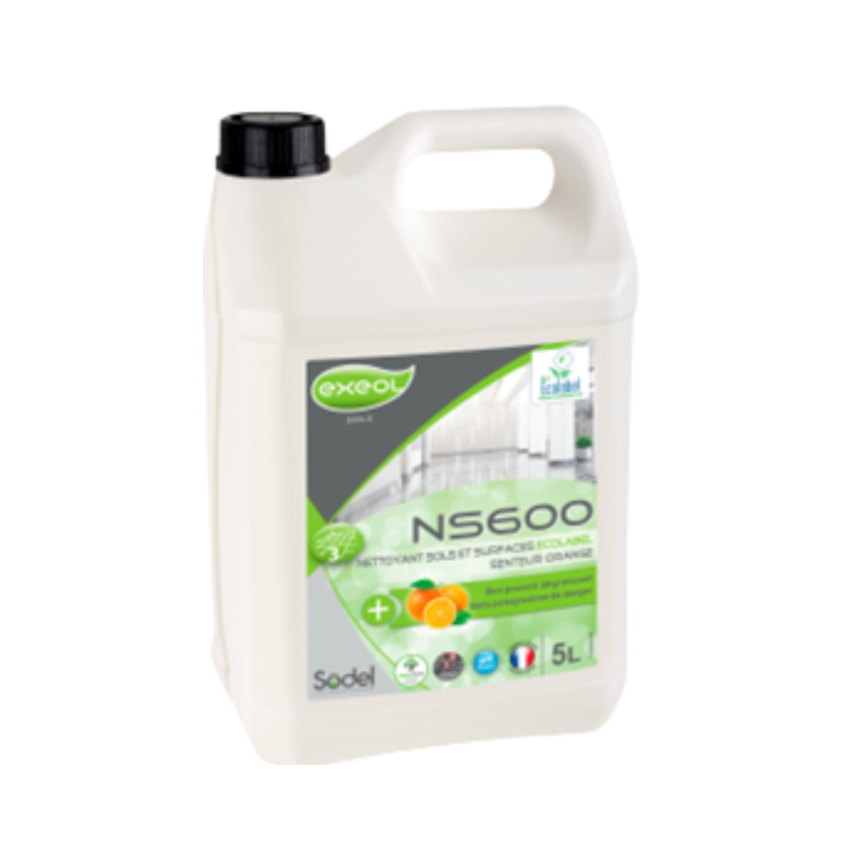 NS 600 ECOLABEL ORANGE 5L